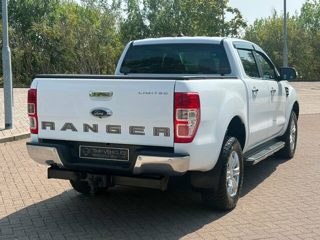 Ford Ranger 2019 2.0 Ecoblue Limited Pickup Double Cab Die White #6