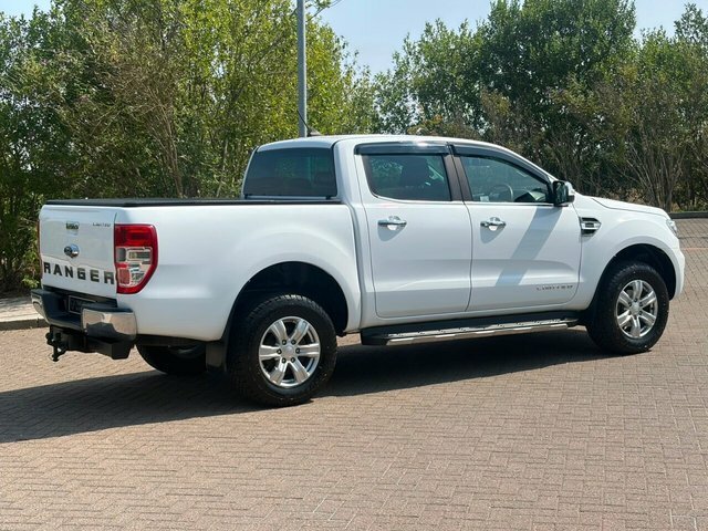 Ford Ranger 2019 2.0 Ecoblue Limited Pickup Double Cab Die White #3
