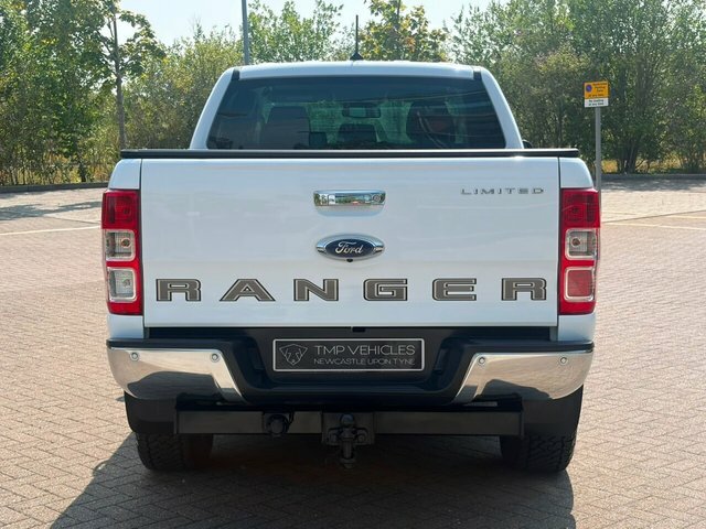 Ford Ranger 2019 2.0 Ecoblue Limited Pickup Double Cab Die White #4