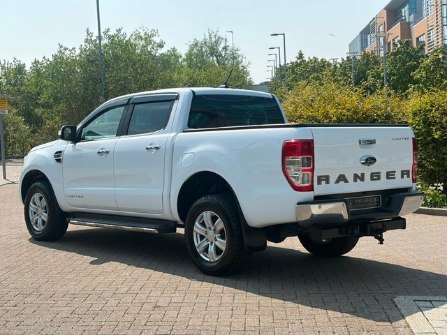Ford Ranger 2019 2.0 Ecoblue Limited Pickup Double Cab Die White #5