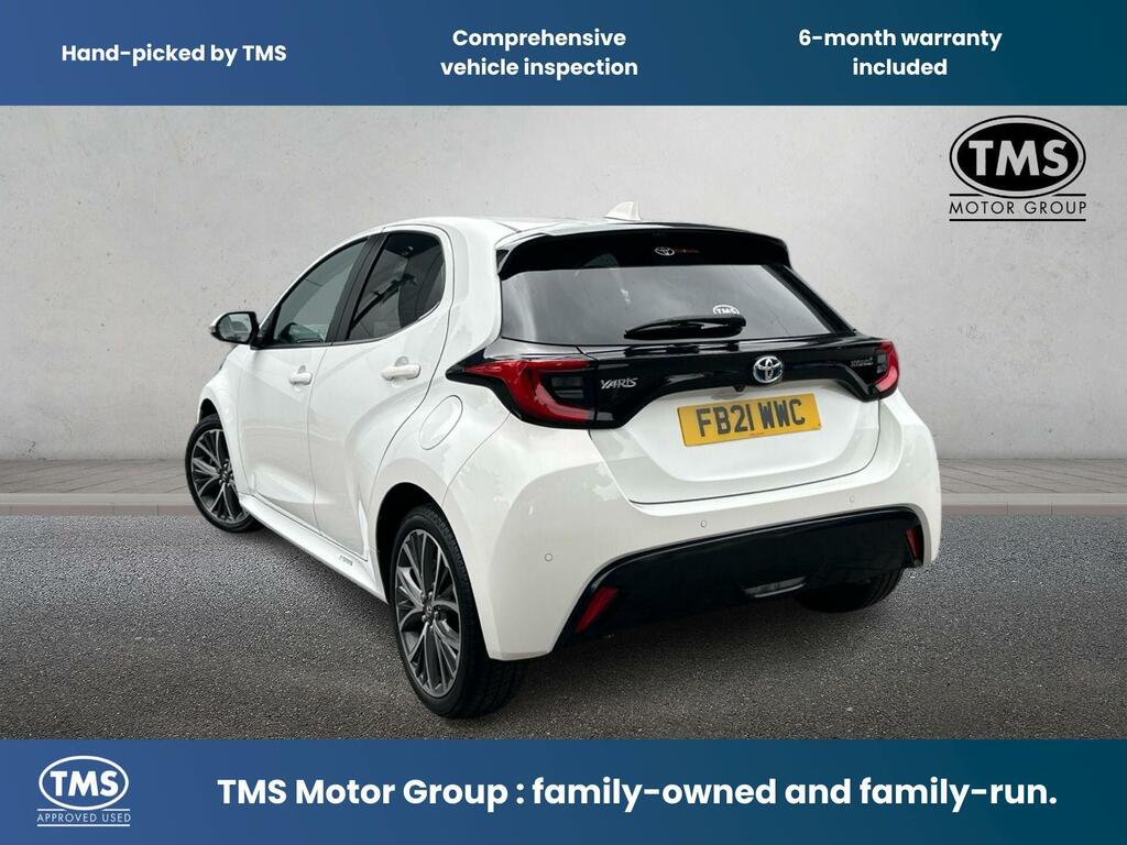Toyota Yaris 1.5 Vvt-h Excel E-cvt Euro 6 Ss White