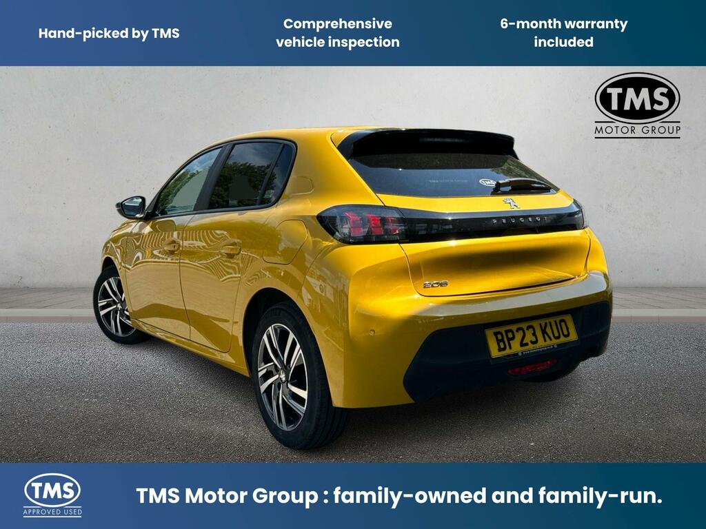 Peugeot 208 1.2 Puretech Active Premium Euro 6 Ss Yellow