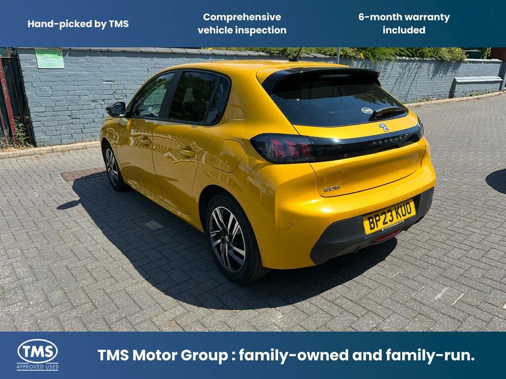 Peugeot 208 1.2 Puretech Active Premium Euro 6 Ss BP23KUO Yellow #6