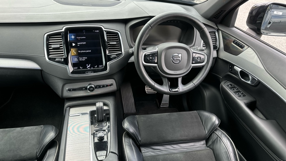 Volvo XC90 R-design, B5 Awd Mild Hybrid Apple Car Play PK22AZF Grey #4