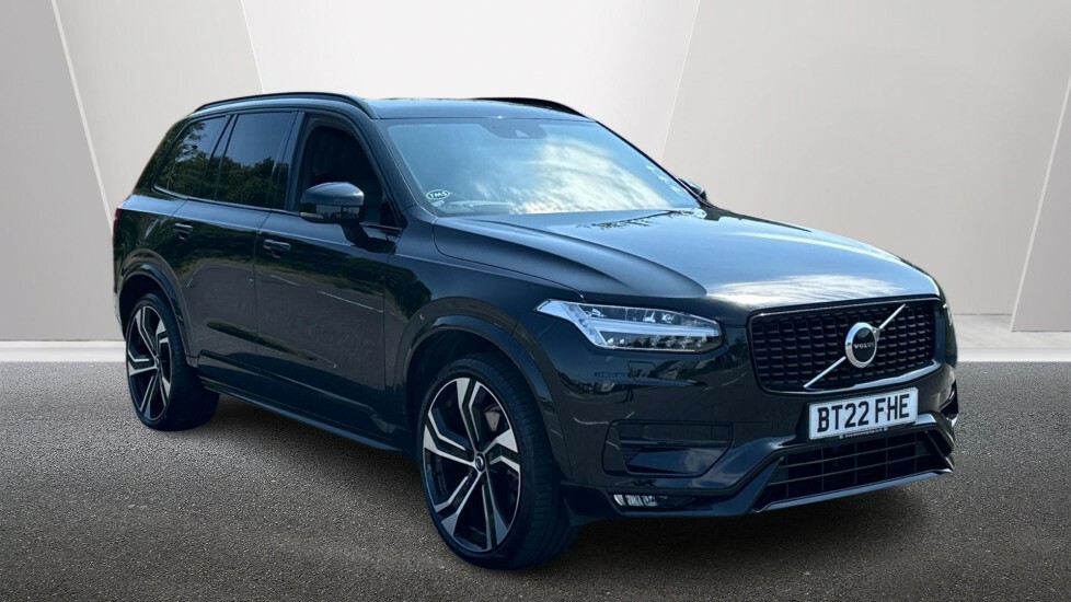 Volvo XC90 R-design Pro, B5 Awd Mild Hybrid, 7 Seats 22 Al Black