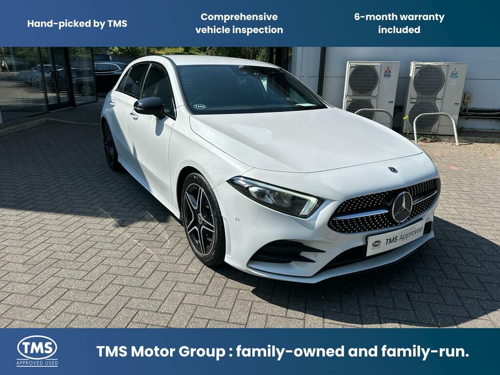Mercedes-Benz A Class 1.3 A180 Amg Line Premium 7G-dct Euro 6 Ss FG72MYT White #3
