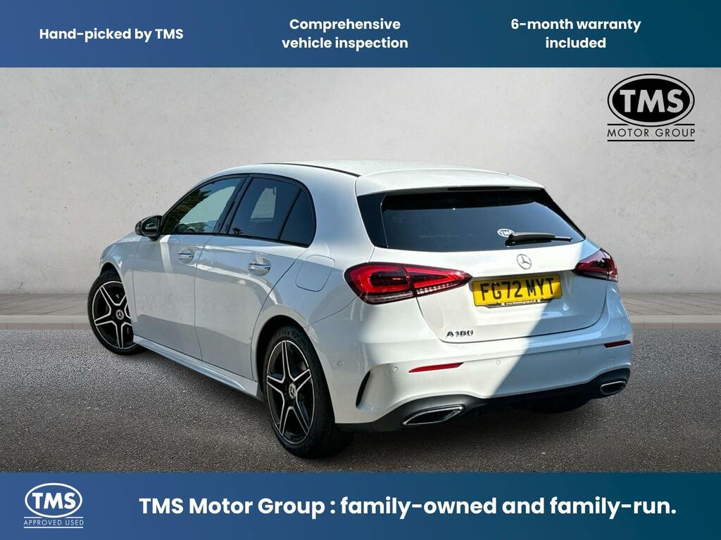 Mercedes-Benz A Class 1.3 A180 Amg Line Premium 7G-dct Euro 6 Ss White