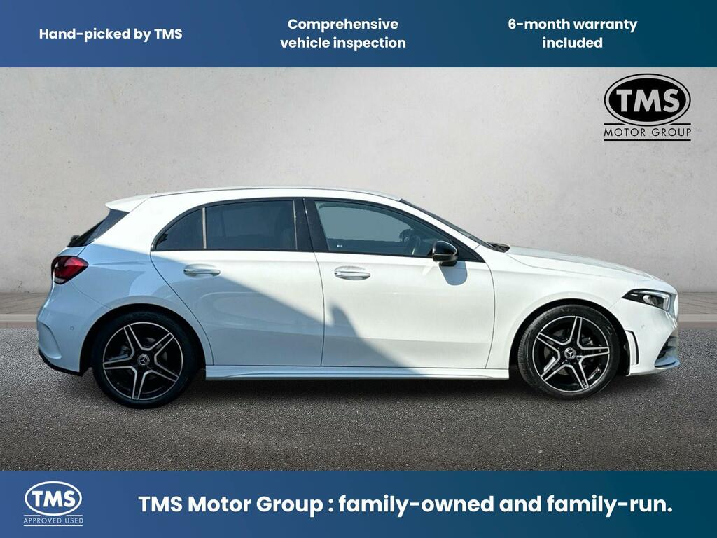 Mercedes-Benz A Class 1.3 A180 Amg Line Premium 7G-dct Euro 6 Ss FG72MYT White #2