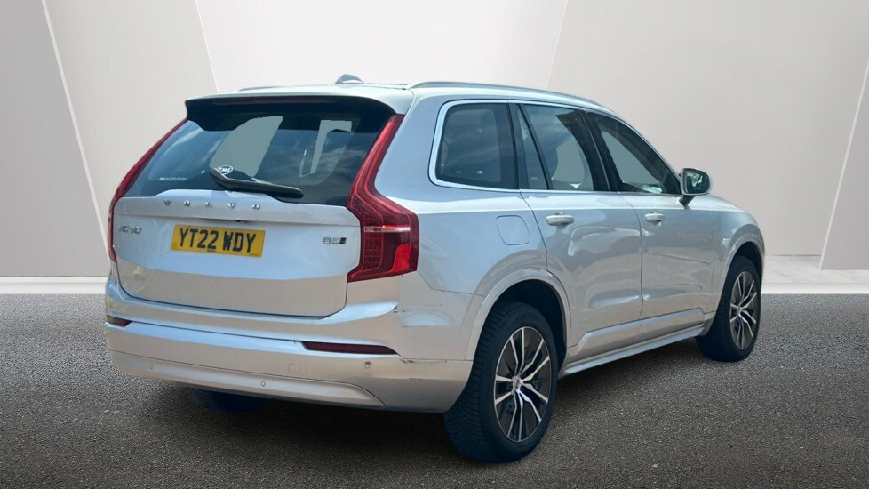 Volvo XC90 Momentum, B5 Awd Mild Hybrid, 7 Seats Rear Camera YT22WDY Silver #2