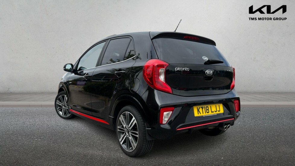 Kia Picanto 1.0 Mpi Gt-line KT18LJJ Black #2