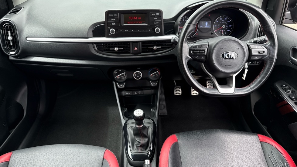 Kia Picanto 1.0 Mpi Gt-line KT18LJJ Black #6