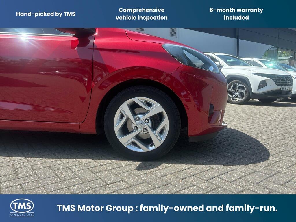 Hyundai I10 1.0 Se Connect Euro 6 Ss Red #3