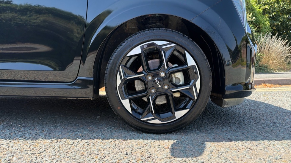 Kia Picanto 1.0 Gt-line Euro 6 Ss FD26PHF Black #5