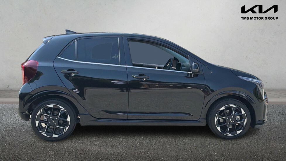 Kia Picanto 1.0 Gt-line Euro 6 Ss FD26PHF Black #4