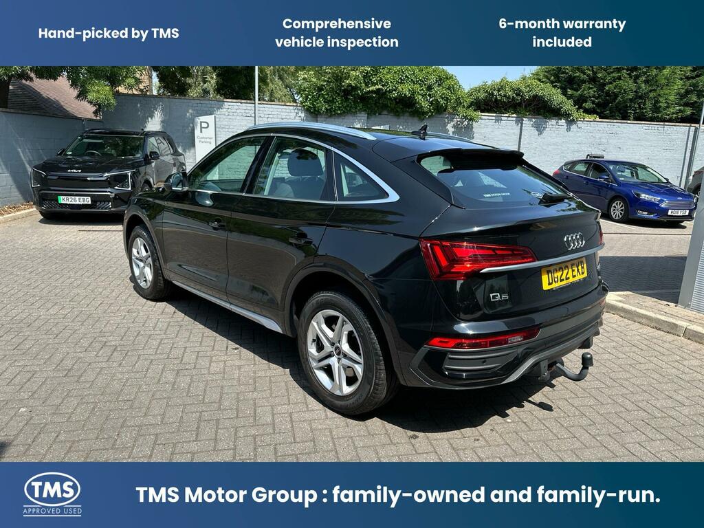 Audi Q5 2.0 Tdi 40 Sport Sportback S Tronic Quattro Euro 6 DG22EXB Black #4