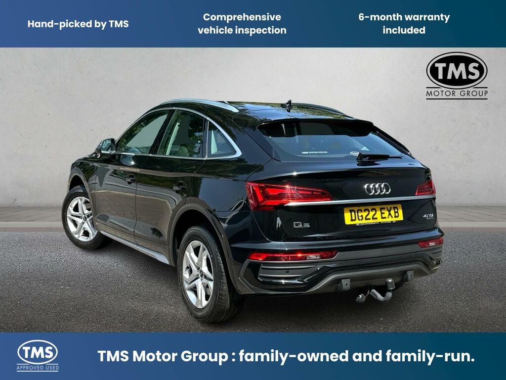 Audi Q5 2.0 Tdi 40 Sport Sportback S Tronic Quattro Euro 6 DG22EXB Black #2