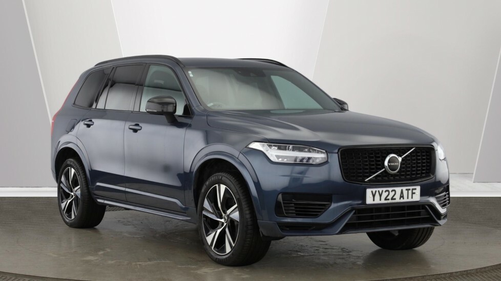 Volvo XC90 Recharge R-design, T8 Awd Plug-in Hybrid, 7 Seats Blue