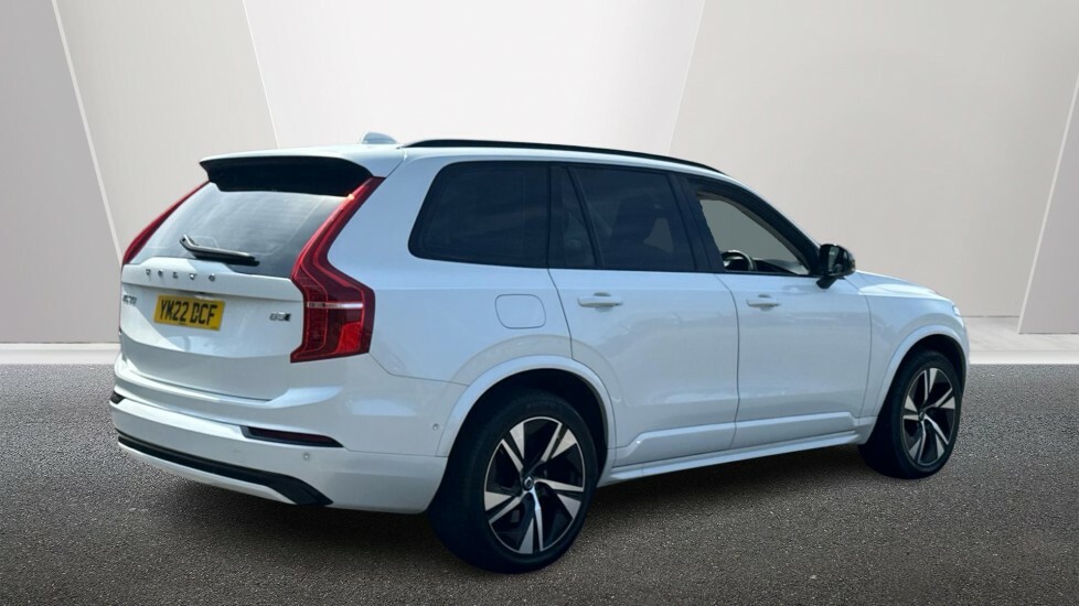 Volvo XC90 Plus, B5 Awd Mild Hybrid, Dark, 7 Seats YM22DCF White #2