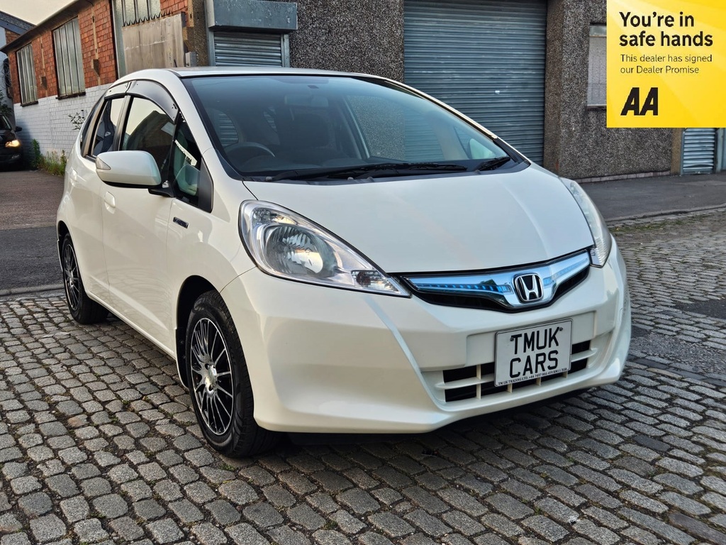 Honda Jazz Fit 1.3 Hybrid 201362 5 Seats Ulez Free Fre White
