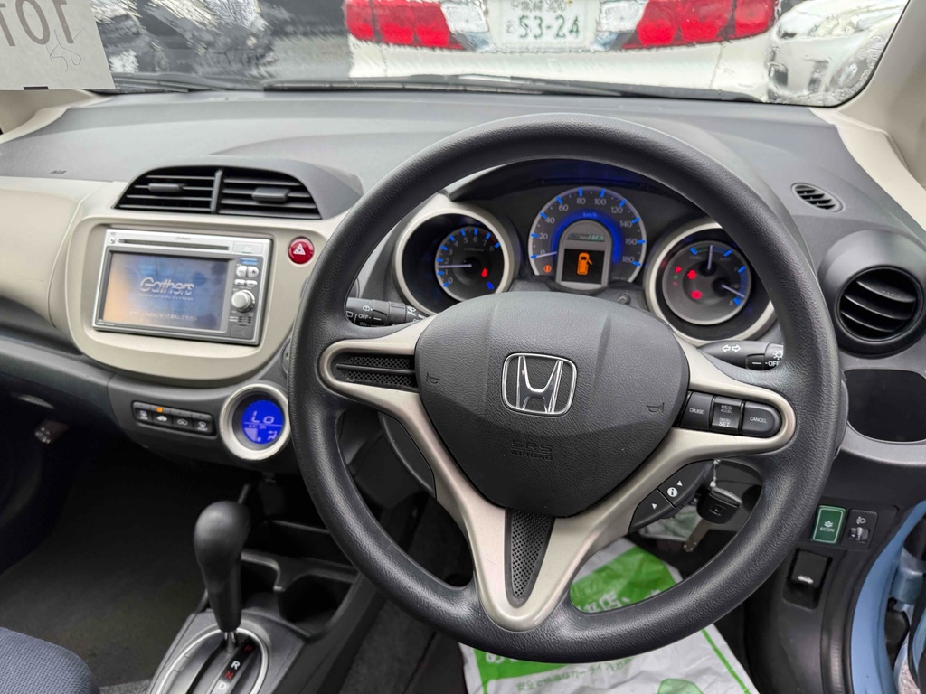 Honda Jazz Fit 1.3 Hybrid 201362 5 Seats Ulez Free Fre Blue #4