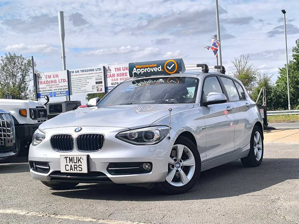 BMW 1 Series 1.6 201363 5 Seats Hatchbac Silver #2