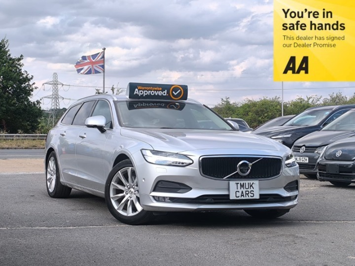 Volvo V90 2.0 201818 T5 5 Seats Ulez Silver