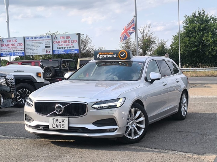 Volvo V90 2.0 201818 T5 5 Seats Ulez Silver #2