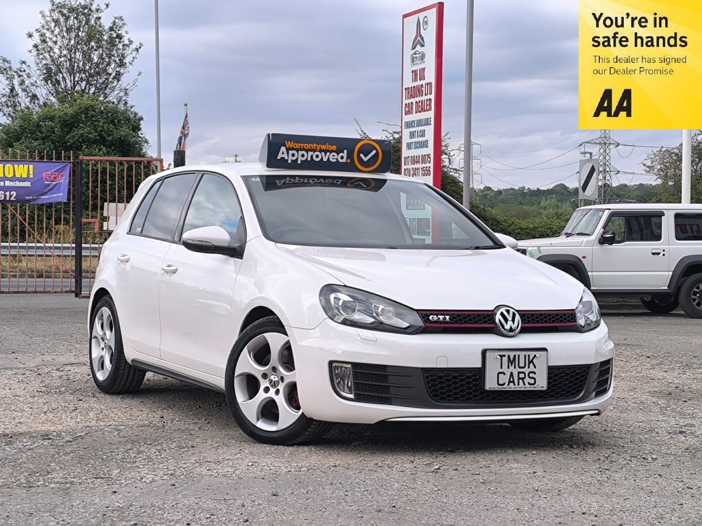 Volkswagen Golf 2.0 201313 5 Seats Ulez Fre White