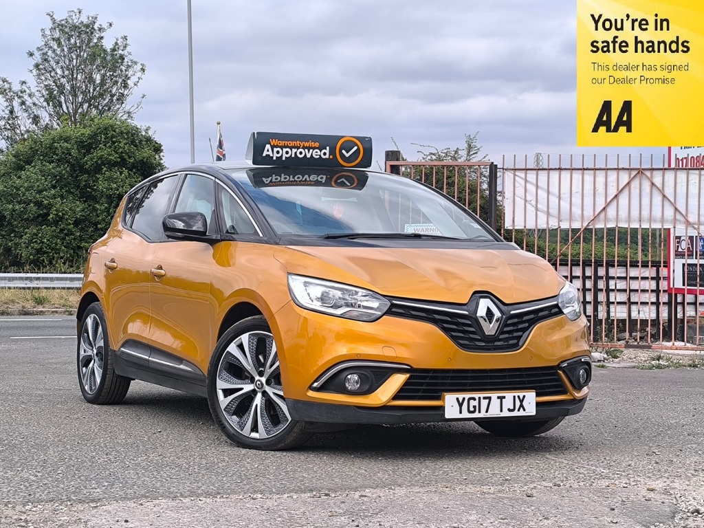 Renault Scenic 1.2 201717 5 Seats Mpv Tce Dynamiq Yellow