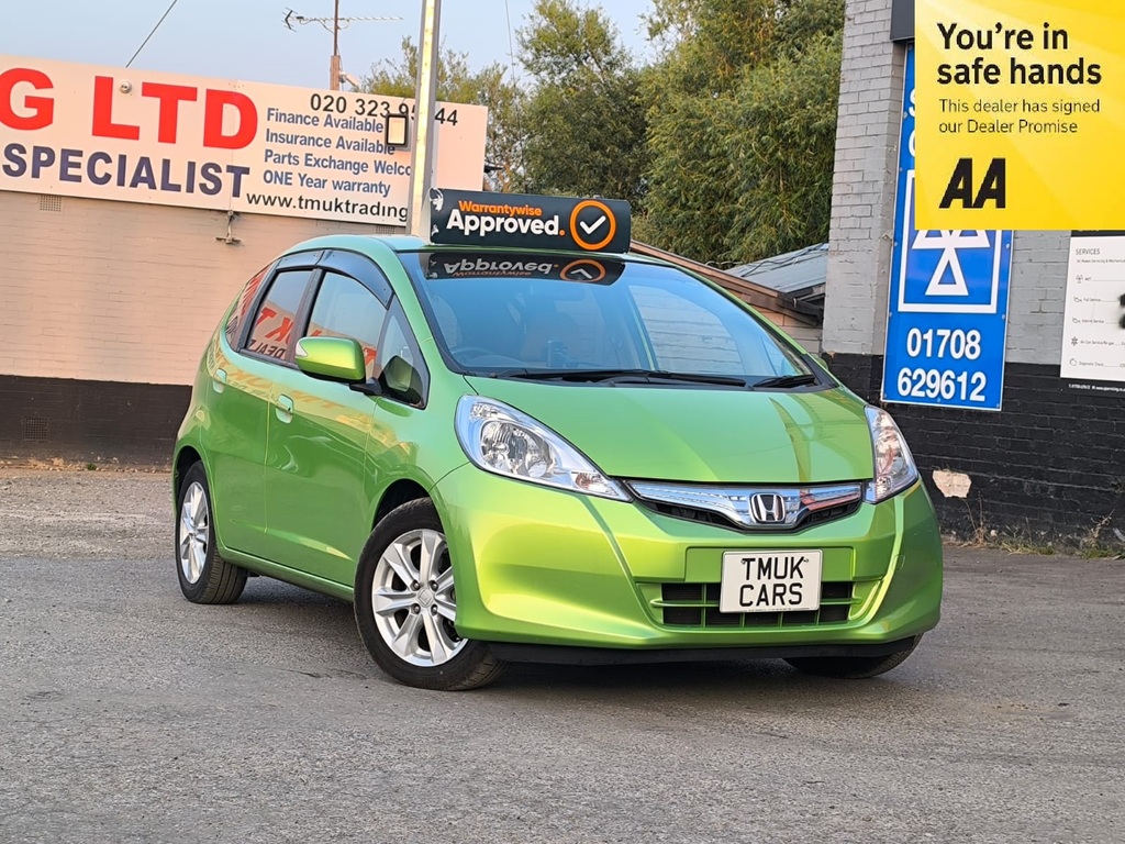 Honda Jazz Fit 1.3 Hybrid 201111 5 Seats 2 Keys Ulez Fr Green