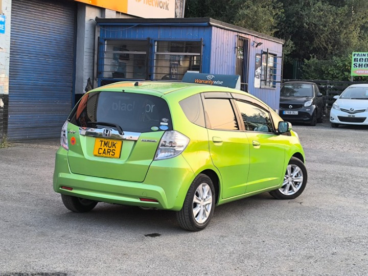 Honda Jazz Fit 1.3 Hybrid 201111 5 Seats 2 Keys Ulez Fr Green #3