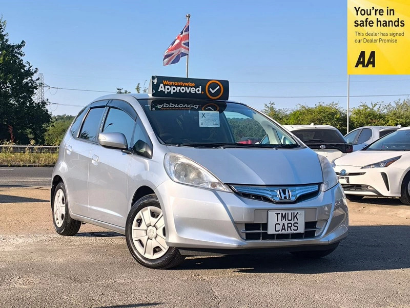 Honda Jazz Fit 1.3 Hybrid 201111 5 Seats Ulez Free Fre Silver