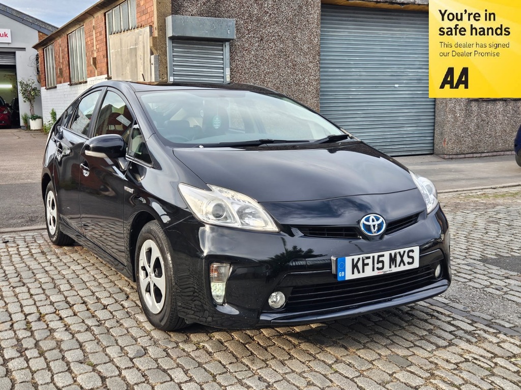Toyota Prius 1.8 Vvt-h Excel Cvt Euro 6 Ss White #1