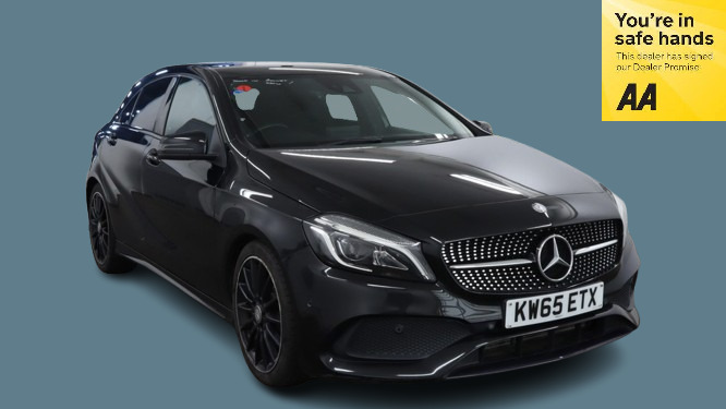 Mercedes-Benz A Class A200 1.6 201665 Amg Line Premiu Black
