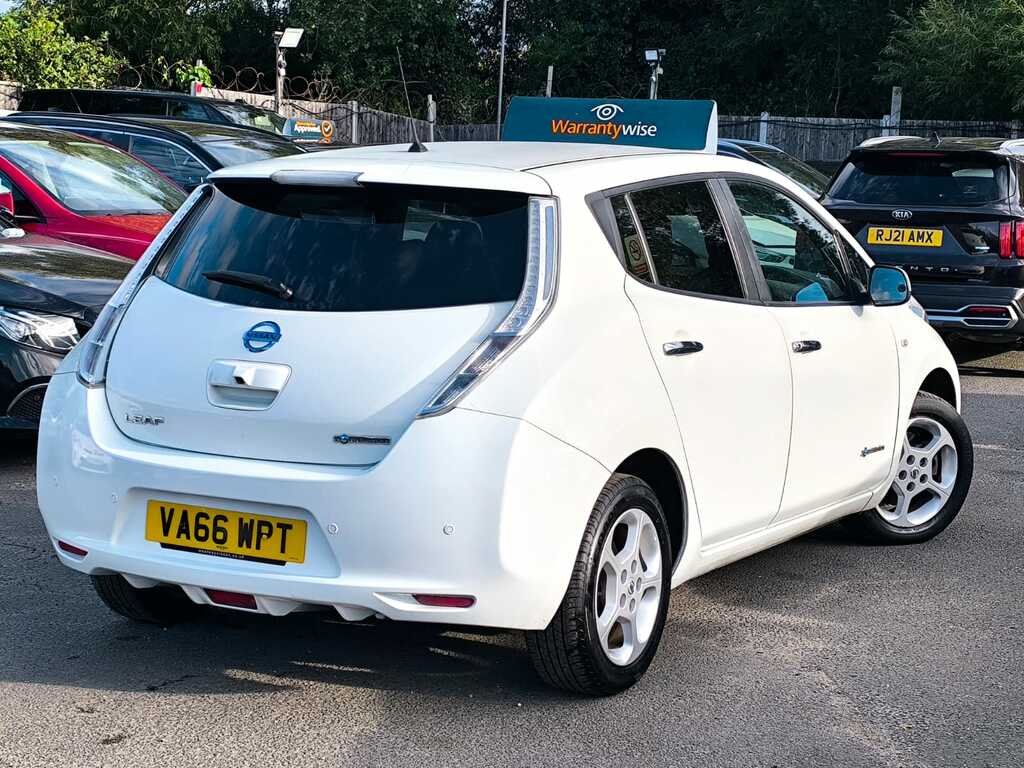 Nissan Leaf 30Kwh 201766 Acenta Hatchback White #3