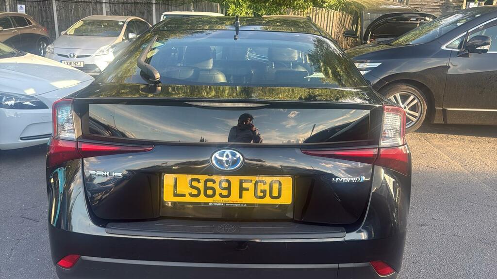 Toyota Prius 1.8 Hybrid 201969 Vvti Active 5 Seats Ulez F Black #4