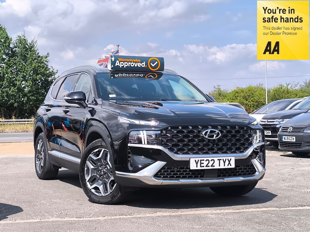 Hyundai Santa Fe 1.6 Plugin Hybrid 202222 13.8 Kwh T-gdi Phev 4Wd Black