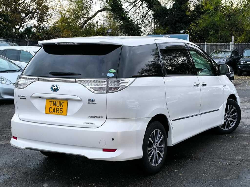 Toyota Estima 2.4 Hybrid 201313 7 Seats 4Wd Ulez Free Imp White #3