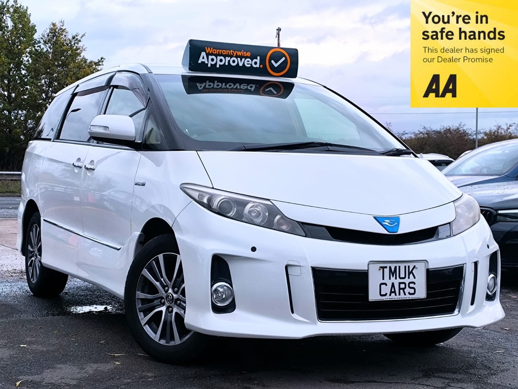 Toyota Estima 2.4 Hybrid 201313 7 Seats 4Wd Ulez Free Imp White