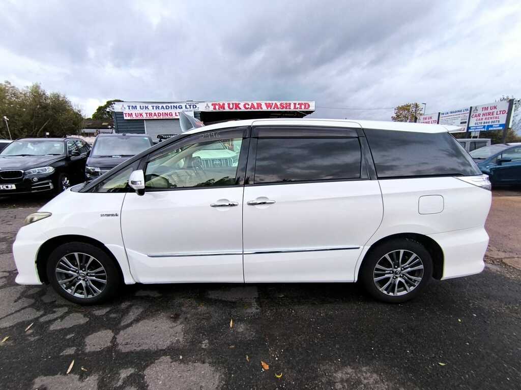 Toyota Estima 2.4 Hybrid 201313 7 Seats 4Wd Ulez Free Imp White #6