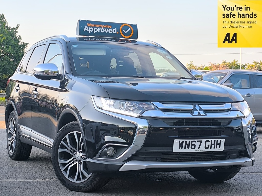 Mitsubishi Outlander 2.2 201767 7 Seats Di-d 3 Suv 5 Black