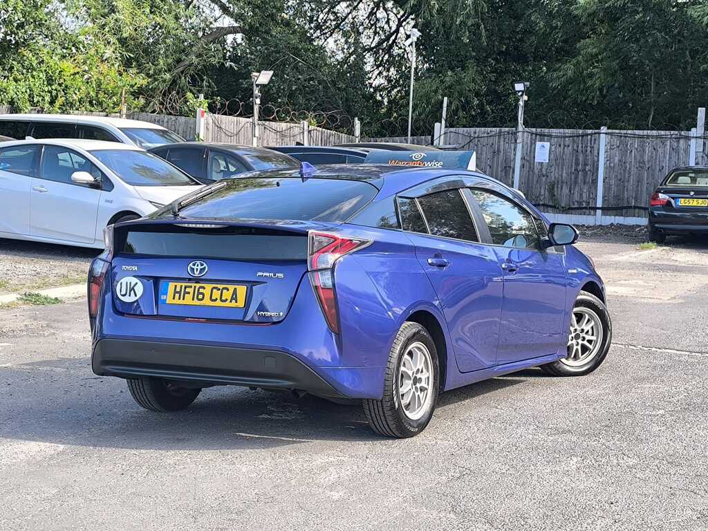 Toyota Prius 1.8 Hybrid 201616 Vvti Active 5 Seats Ulez F Blue #3