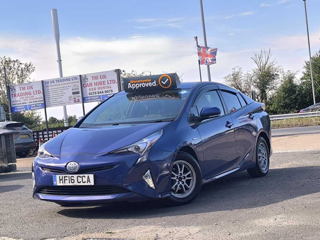 Toyota Prius 1.8 Hybrid 201616 Vvti Active 5 Seats Ulez F Blue #2