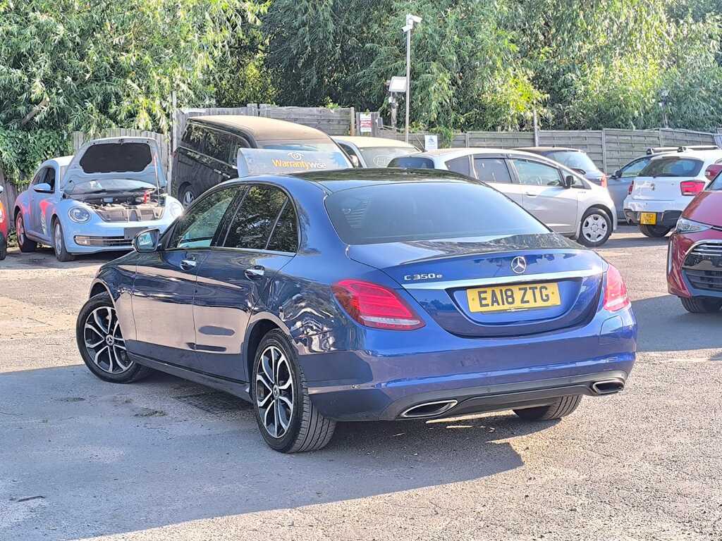 Mercedes-Benz C Class 2.0 Plugin Hybrid 201818 C350e 6.4Kwh Sport Pre Blue #4
