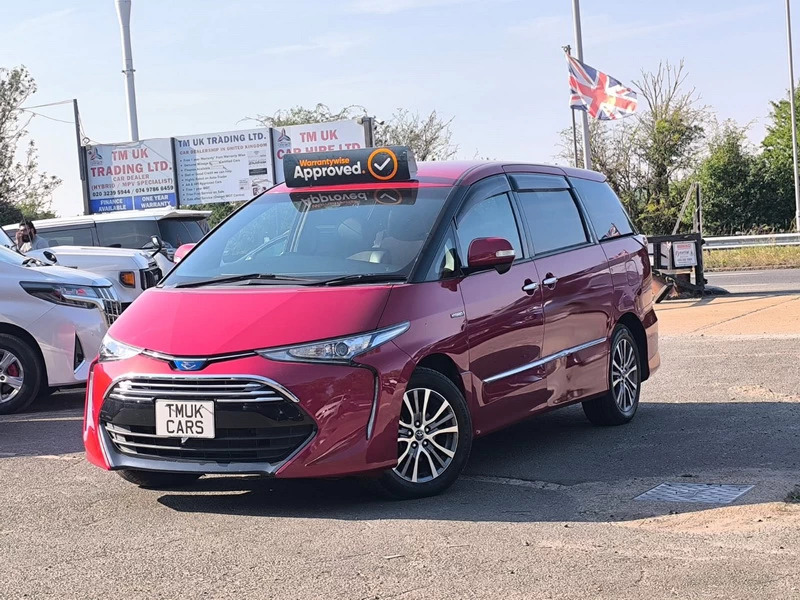Toyota Estima 2.4 Hybrid 201717 7 Seats 4Wd Wheelchair Acc Red #2