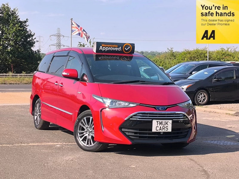 Toyota Estima 2.4 Hybrid 201717 7 Seats 4Wd Wheelchair Acc Red
