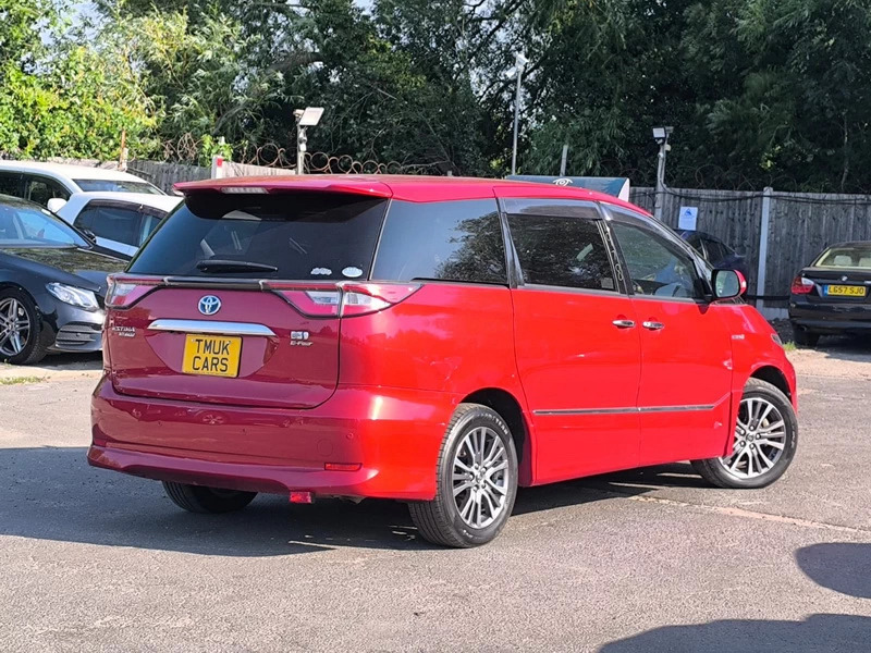 Toyota Estima 2.4 Hybrid 201717 7 Seats 4Wd Wheelchair Acc Red #3