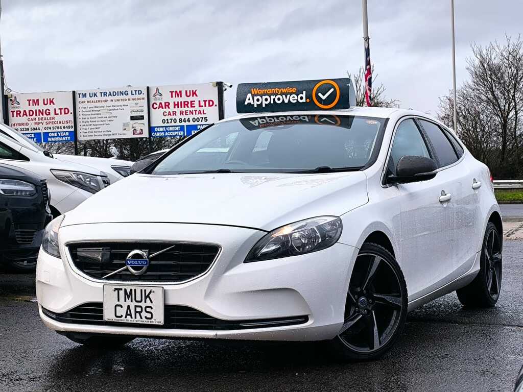 Volvo V40 1.6 201414 T4 Se 5 Seats Ul LW14KPK White #2