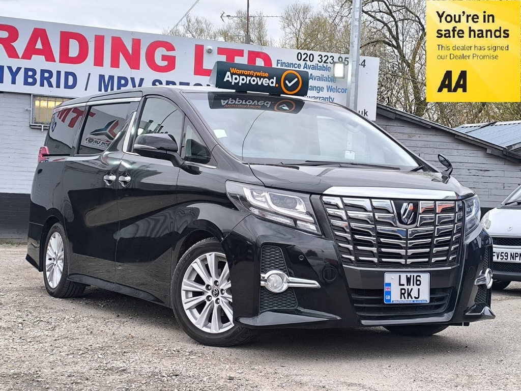 Toyota Alphard 2.5 201616 7 Seats Mpv 250S Black