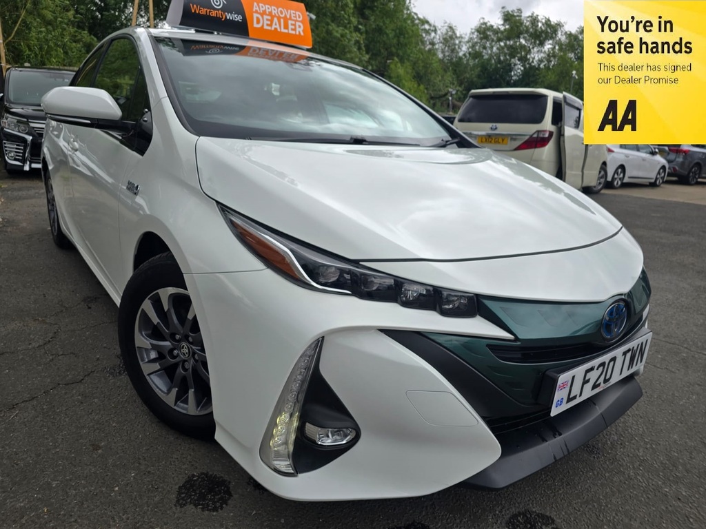 Toyota Prius 1.8 Hybrid 202020 Vvti Active 5 Seats Ulez F White
